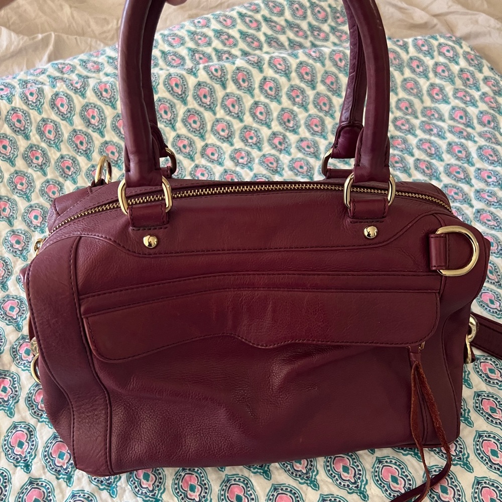 Berry MAB satchel Rebecca Minkoff in like new condition!